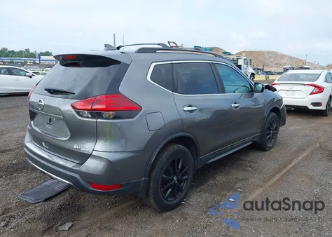 2017 Nissan Rogue Sv из США, поврежденный, VIN 5N1AT2MV8HC800189